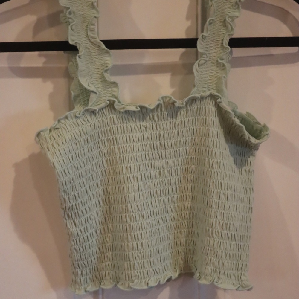 Hollister Co. Ruffle Cinch Tank Top - Picture 8 of 8